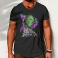 Alien Science Ufo Men V-Neck Tshirt