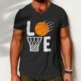 Basketball Love Basketball Lover Basketball Fan Basketball Player Men V-Neck Tshirt