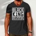 Black King The Most Important Piece In The Game African Men Men V-Neck Tshirt