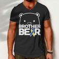 Brother Bear - Down Syndrome Awareness Men V-Neck Tshirt