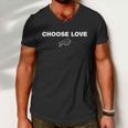 Choose Love Buffalo Men V-Neck Tshirt