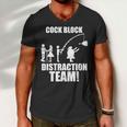 Cock Block Distraction Team Tshirt Men V-Neck Tshirt