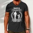 Dad And Daughter Matching Outfits Fathers Day Daddy And Girl Men V-Neck Tshirt