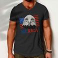 Eagle Mullet 4Th Of July Usa American Flag Merica Gift V11 Men V-Neck Tshirt