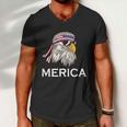 Eagle Mullet 4Th Of July Usa American Flag Merica Gift V4 Men V-Neck Tshirt