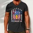 Eagle Mullet 4Th Of July Usa American Flag Merica Meaningful Gift V2 Men V-Neck Tshirt