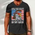 Eagle Mullet Sound Of Freedom Party In The Back 4Th Of July Gift V2 Men V-Neck Tshirt
