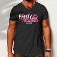 Feisty And Fabulous Since 1972 50Th Birthday Men V-Neck Tshirt