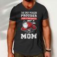 Firefighter Proud Firefighter Mom Fireman Mother Fireman Mama V2 Men V-Neck Tshirt