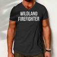 Firefighter Wildland Firefighter V4 Men V-Neck Tshirt