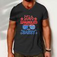 Funny 4Th Of July Star Spangled And Sassy Men V-Neck Tshirt