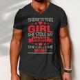 Funny Fathers Day For Mimi From Daughter Girl To Mimi Gift Men V-Neck Tshirt