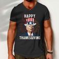 Funny Joe Biden Happy Thanksgiving For 4Th Of July Men V-Neck Tshirt