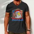 Funny July 4Th Cute Gift Merica 4Th Of July Bald Eagle Mullet Gift Men V-Neck Tshirt