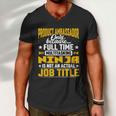 Funny Product Ambassador Representative Job Title Gift Men V-Neck Tshirt