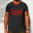 Funny Teacher Things For Black To School Men V-Neck Tshirt