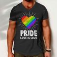Gay Pride Love Is Love Lgbt Men V-Neck Tshirt