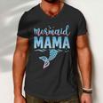 Girls Birthday Mermaid Mama Matching Family For Mom Men V-Neck Tshirt