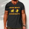 Guess What Chickenbutt Chicken Graphic Butt Tshirt Men V-Neck Tshirt