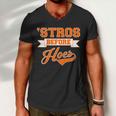 Houston Stros Before Hoes Baseball Script Tshirt Men V-Neck Tshirt