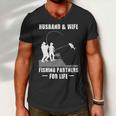 Husband And Wife - Fishing Partners Men V-Neck Tshirt