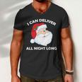 I Can Deliver All Night Long X-Mas Bad Santa Tshirt Men V-Neck Tshirt