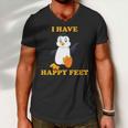 I Have Happy Feet Men V-Neck Tshirt