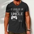 I Leveled Up To Uncle New Uncle Gaming Funny Tshirt Men V-Neck Tshirt