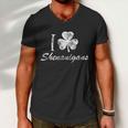 I Love Shenanigans Vintage St Patricks Day Tshirt Men V-Neck Tshirt