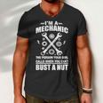 Im A Mechanic Girl Calls When You Cant Bust A Nut Tshirt Men V-Neck Tshirt