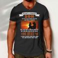 Im Not A Perfect Son But My Crazy Mom Loves Me Men V-Neck Tshirt