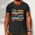 Im Scrappy And I Know It Scrapbook Scrapbook Gift Men V-Neck Tshirt