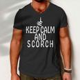 Keep Calm And Scorch Ff14 Red Mage Men V-Neck Tshirt