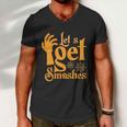 Lets Get Smashes Halloween Quote Men V-Neck Tshirt