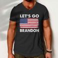 Lets Go Brandon Lets Go Brandon Flag Men V-Neck Tshirt