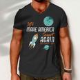 Lets Make America Smart Again Tshirt Men V-Neck Tshirt