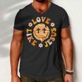 Love Like Jesus Christian God Lover Funny Words On Back V2 Men V-Neck Tshirt