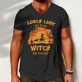 Lunch Lady By Day Witch By Night Halloween Quote Men V-Neck Tshirt