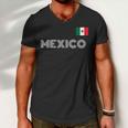 Mexico Country Flag Logo Men V-Neck Tshirt