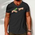 Michelangelo Angry Green Parrotlet Birb Memes Parrot Owner Men V-Neck Tshirt