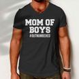 Mom Of Boys Hashtag Out Numbered Tshirt Men V-Neck Tshirt