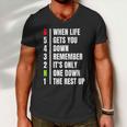 Motorbike Gears Joke | Biker Motorcycle Rider | Mens Men V-Neck Tshirt