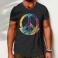 Peace Love Good Vibes Tshirt Men V-Neck Tshirt