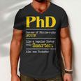 Phd Graduate Phd Graduation Doctorate Degree Definition Men V-Neck Tshirt