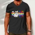 Pride Month Cat Sounds Gay I Am In Lgbt Men V-Neck Tshirt