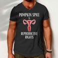 Pumpkin Spice And Reproductive Rights Pro Choice Feminist Great Gift Men V-Neck Tshirt