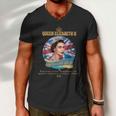 Queens Platinum Jubilee Celebration Men V-Neck Tshirt