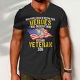 Raised By My Hero Proud Vietnam Veterans Son Tshirt Men V-Neck Tshirt