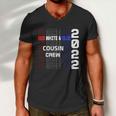 Red White And Blue Cousin Crew 2022 4Th Of July American Flag Gift Men V-Neck Tshirt