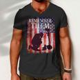 Remember Them Memorial Day Tshirt Men V-Neck Tshirt